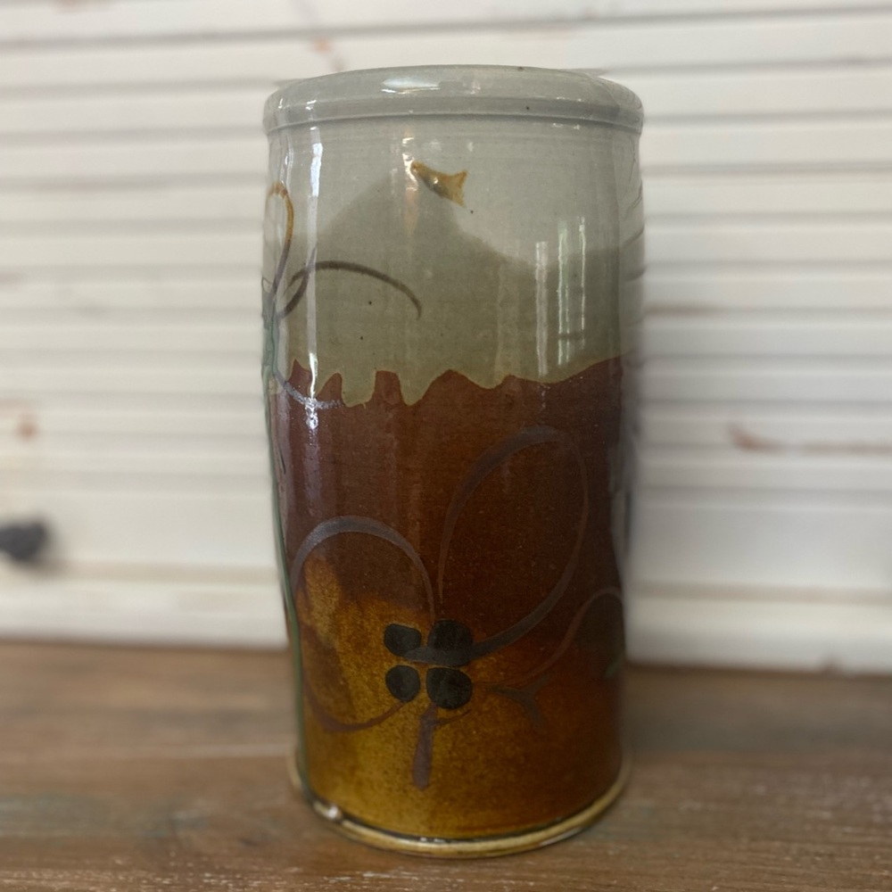 Handmade stoneware vase - Picture 7 of 12